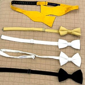 Five pack men’s bow ties